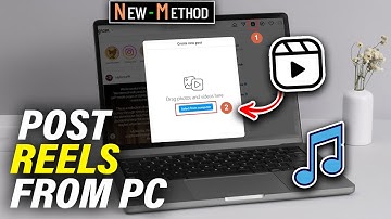 How to upload reels on instagram from pc with music (2025)