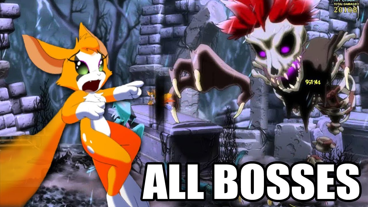 Dust An Elysian Tail All Bosses (With Cutscenes) HD 1080p60 PC YouTube