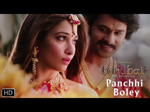 Panchhi Bole | Romantic Song | Baahubali - The Beginning | Prabhas, Tamannaah