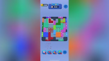 Color Slide Jam Level 609 Solution walkthrough 