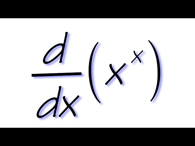 Derivative Of X X Youtube