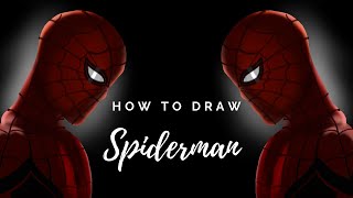 How to Draw The Spiderman | Digital Art | Autodesk SketchBook Mobile screenshot 2