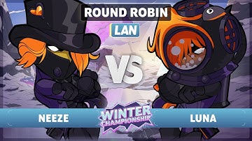 Neeze vs Luna - Round Robin - Winter Royale Invitational 2023 - LAN 1v1