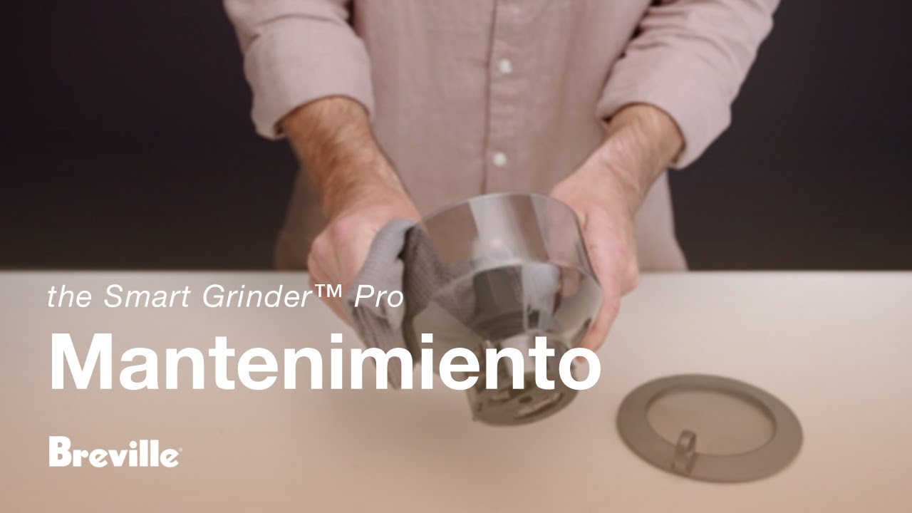 the Smart Grinder™ Pro | Cómo limpiar tu máquina y las muelas cónicas | Breville México