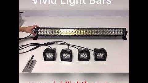 How to use SS wireless remote controller of 1 light bar and 4 pods