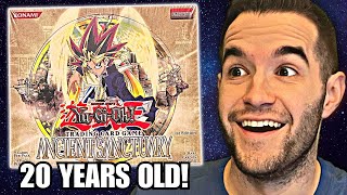Opening A 20 YEAR OLD Yugioh Booster Box! (Ancient Sanctuary)