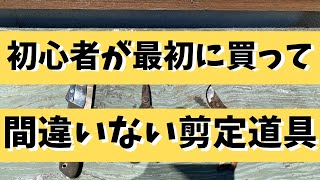 【道具紹介】初心者が最初に買って間違いない剪定道具4選