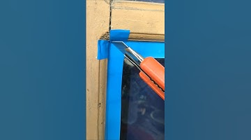 Amazing Insulation tape corner trick! #lifehack #diy #tips