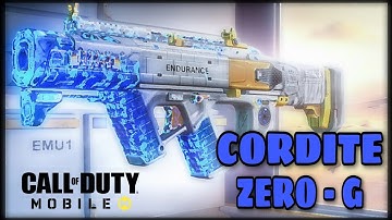 CORDITE - ZERO G LEGENDARY I THE VIOD REDUX LUCKY DRAW I SEASON 12 CODM + GAMEPLAY