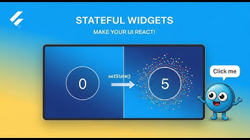 Flutter Stateful Widgets Explained | Build Dynamic UI Easily