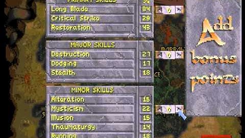 Elder Scrolls II: Daggerfall Gameplay Part:1