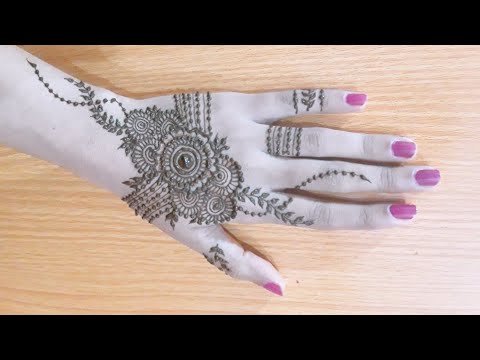 Full hand Beautiful Mehndi design - YouTube