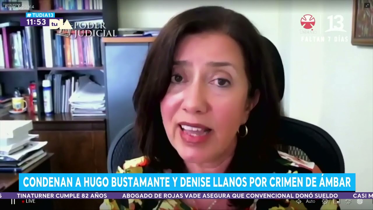 Declaran culpable a Hugo Bustamante y a Denise LLanos por caso Ámbar. Tu Día, 2021.