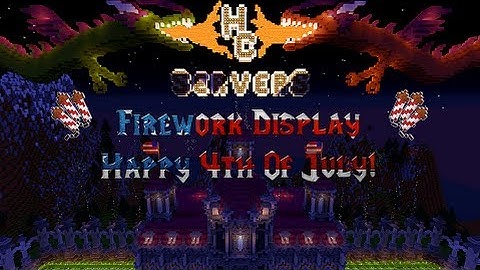 HCServer 4th Of July Firework Display!
