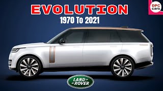 Range Rover Evolution Fron 1970 To 2021