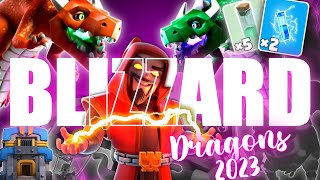 TH12 Blizzard Dragon Attack Strategy (2023) | Best Th12 Dragon Attack - Clash Of Clans | COC