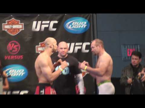 Vladimir Matyushenko vs. Eliot Marshall - Weigh In Video - UFC on Versus 1 - HD