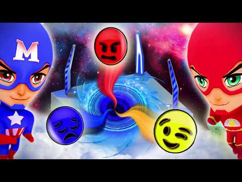 My Little Tiny Superhero: Cartoon Emoji Simulator