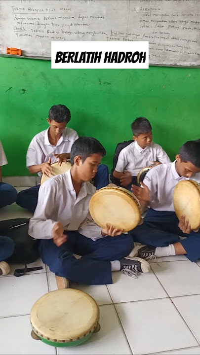 ANAK SEKOLAH BELAJAR HADROH #belajar #belajarhadroh #hadroh #sholawat