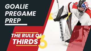 Hockey Goalie Mindset | Pregame Preparation The Rule of Thirds