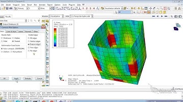Abaqus hydrostatic pressure tank