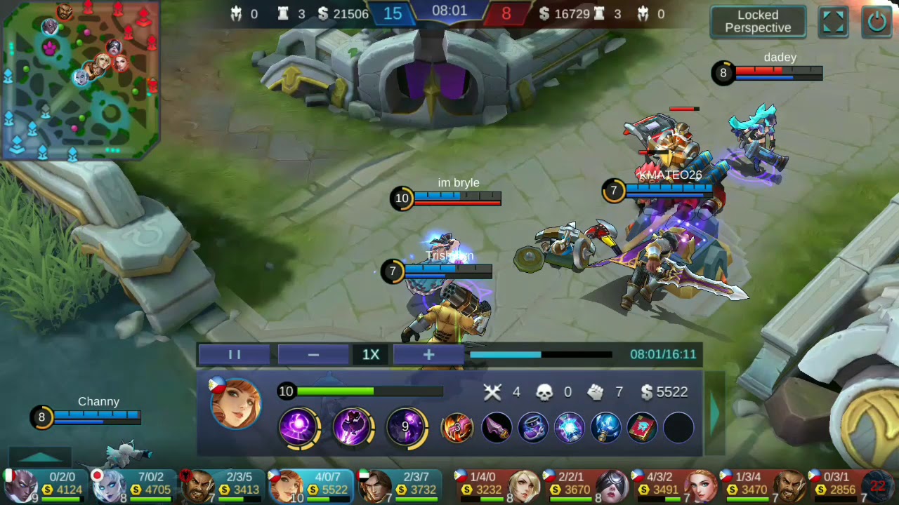 Best Build Guinevere - Pure Magic Damage and Rage Life Steal.