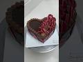 1kg heart shape chocolate cake dissain #viral #trending #shorts #ytshorts #anniversary #cake #video