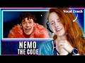 Vocal coach reacts to and analyses nemo  the code eurovision 2024