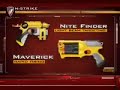 Nerf N Strike Nite Finder EX 3,Nerf Maverick REV 6 and Nerf Recon CS 6 Commercial