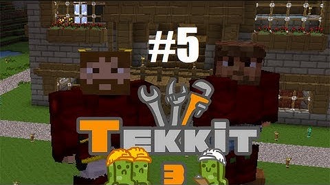 Minecraft | Tekkit w/ Friends #5: Gravity Defying Butter