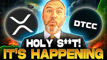 HOLY S**T The DTCC Just Did Something CRAZY  | Huge Ripple XRP News