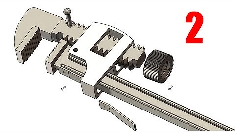 SolidWorks P Tutorial #159: Pipe Wrench, part2