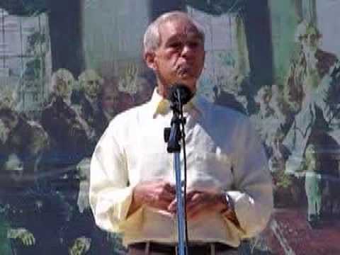 Ron Paul Rally - Mountain View California July 14th 2007 pt1