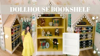 Bookshelf Dollhouse- IKEA Billy Bookcase Hack 🏠