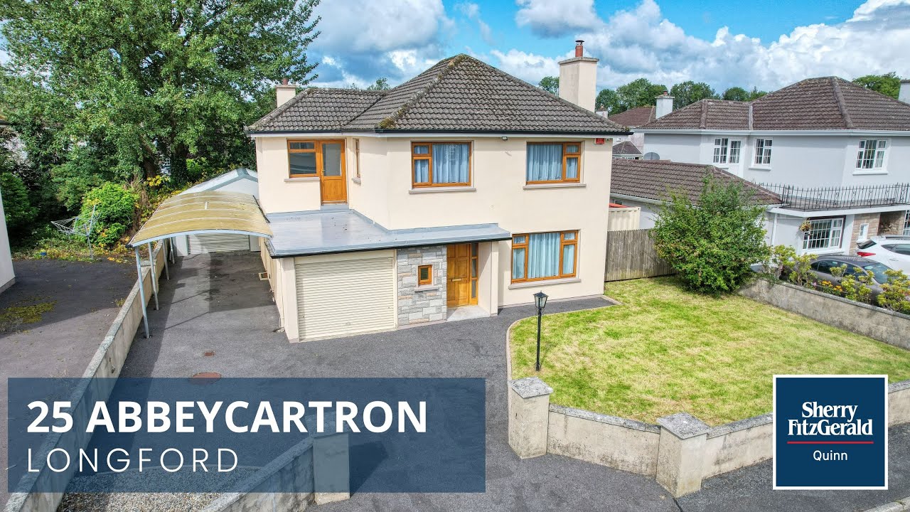 25 Abbeycartron, Longford. 4 Bedroom House for Sale YouTube
