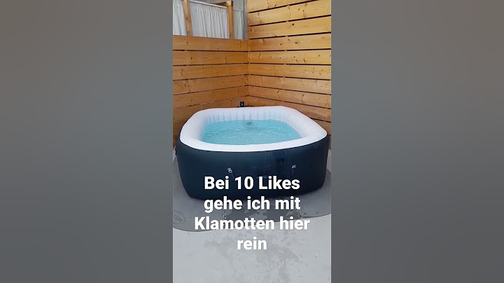 Bei 10 likes gehe ich mit Klamotten in den whirl pool