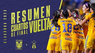 📹 El Resumen Femenil | Tigres 2 - 0 Atlas Femenil | Cuartos de Final Vuelta | Clausura 2023