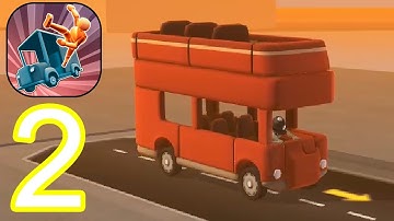 Turbo Dismount - Gameplay Walkthrough Part 2 - New Dismount game - ( iOS, Android )