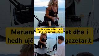 Thumbnail for Mariana nervozohet dhe i hedh ujë gazetarit në surrat, si reagon ai