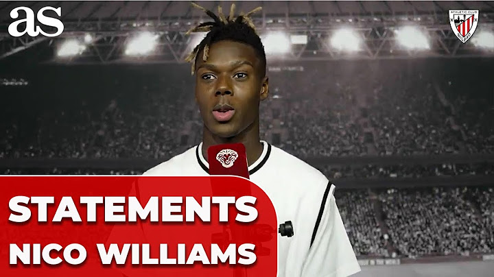 NICO WILLIAMS wants to keep making history in BILBAO
