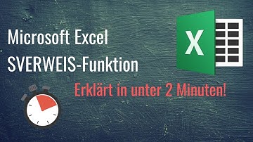 Excel SVERWEIS-Funktion: Einfach erklärt in unter 2 Minuten
