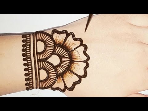 Arabic Mehndi design for hands | Simple Easy Mehandi design | Mehandi designs | Shab&rsquo;s Creation