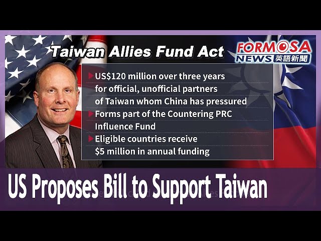 US bill seeks to shore up international support for Taiwan and counter CCP influence｜Taiwan News