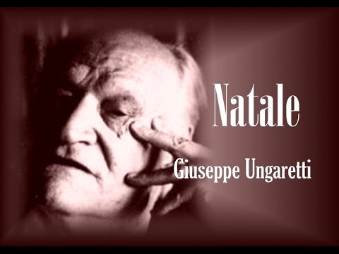 Poesie Di Natale Ungaretti.Natale Giuseppe Ungaretti Youtube