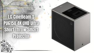 LG CineBeam S PU615U 🔥 4K Ultra Short Throw Projector Review 📽️✨