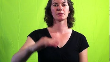 Land in Gebarentaal - Afkomstig van Leren Gebaren