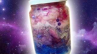 VASO DELLA GALASSIA!  Diy Galaxy Jar (Creazioni Incredibili) #19