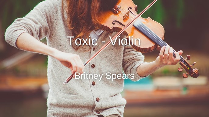 BoyWithUke - Toxic for Violin and Piano Accompaniment Sheets by Hai Mai