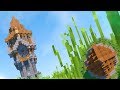 Средневековая башня в Майнкрафт - Как построить? Minecraft