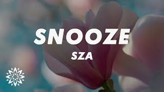 SZA, Justin Beiber - Snooze (Lyrics)